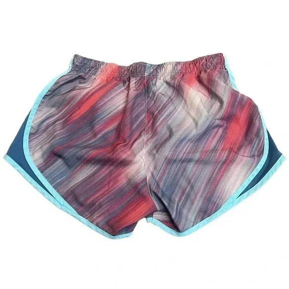 Nike Dri Fit Tempo Athletic Running Shorts Blue Teal Trim Women’s Size Medium - Picture 2 of 12